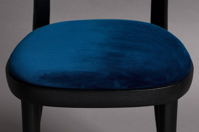 Set van 2 eetkamerstoelen Brandon velvet