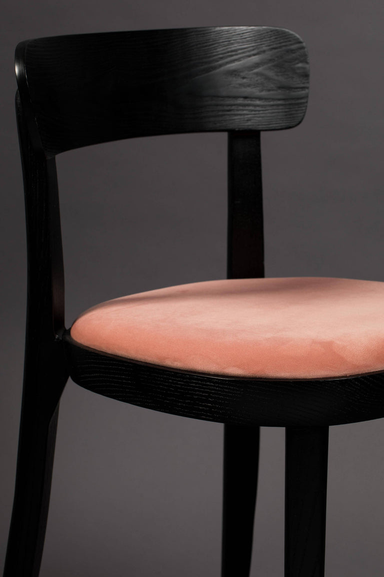 Set van 2 eetkamerstoelen Brandon velvet