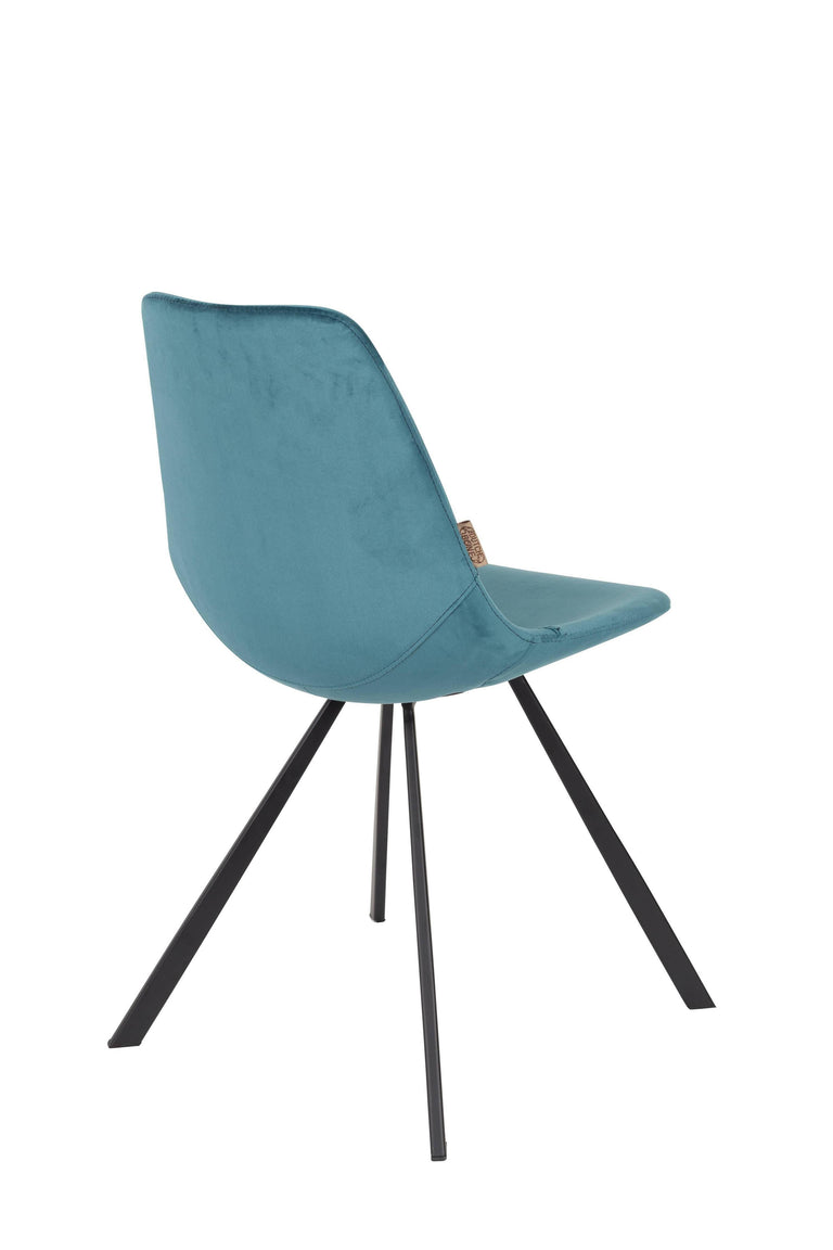 Set van 2 eetkamerstoelen Franky velvet