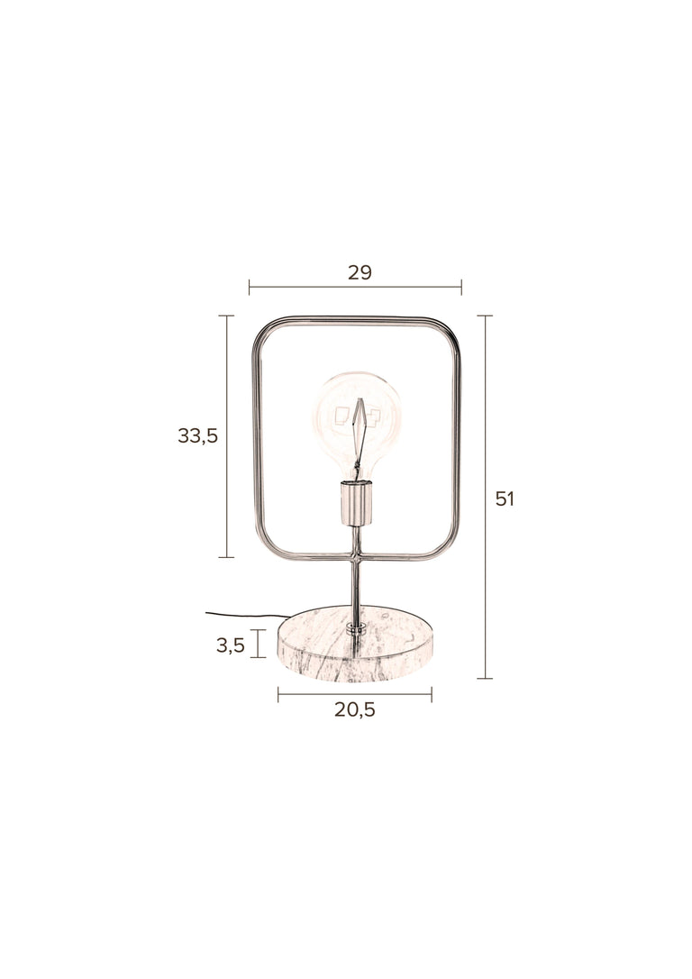 Tafellamp Cubo