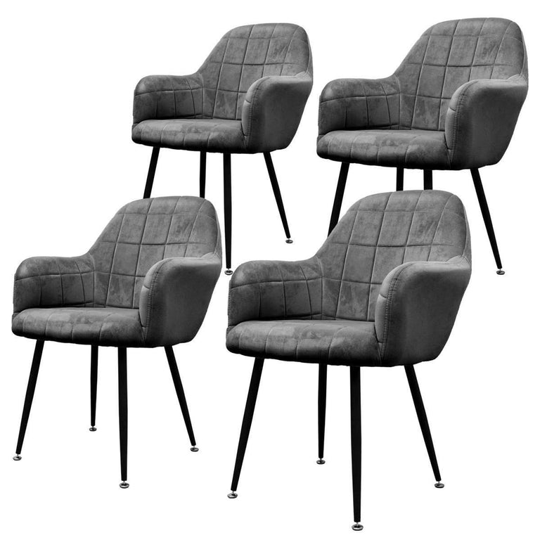 Set van 4 eetkamerstoelen Enna