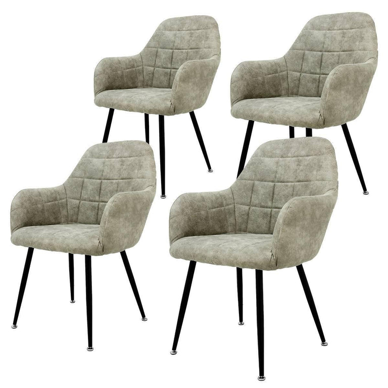 Set van 4 eetkamerstoelen Enna