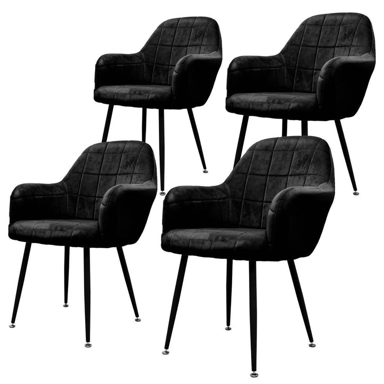 Set van 4 eetkamerstoelen Enna