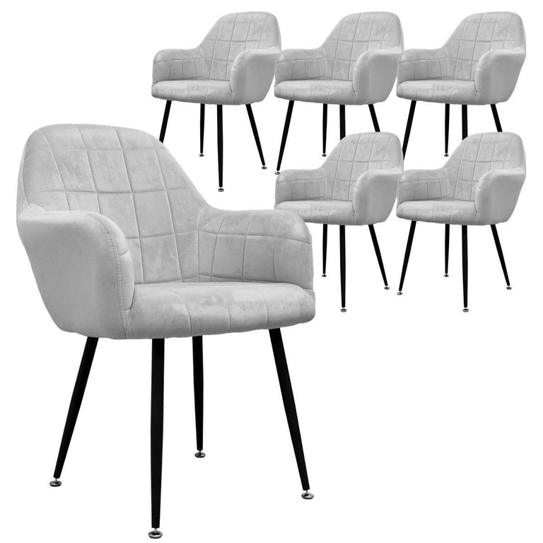 Set van 6 eetkamerstoelen Enna