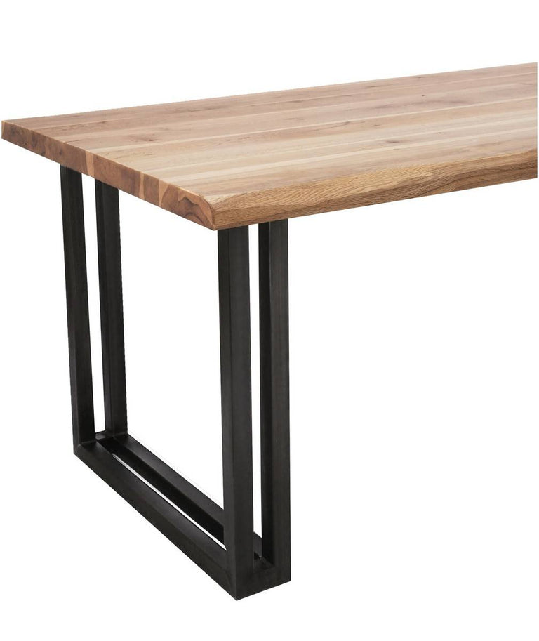 Eettafel Treelog Twin eikenhout