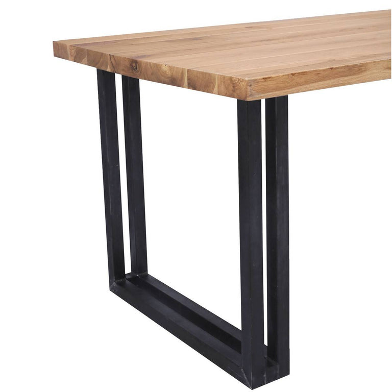 Eettafel Twin eikenhout