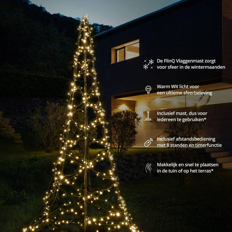 LED vlaggenmast Luxxtree