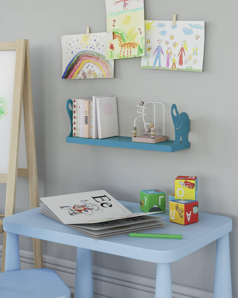 Kinderkamer boekenplank Elly