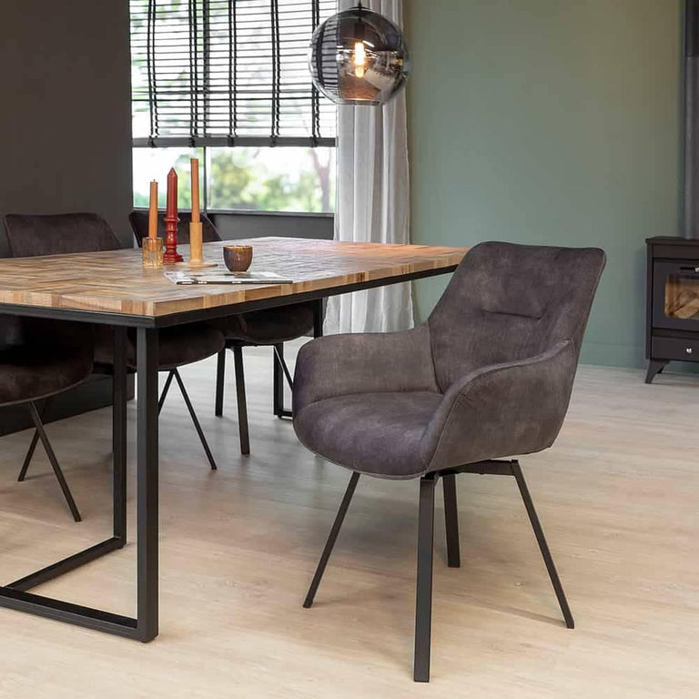 Set van 2 eetkamerstoelen Noël