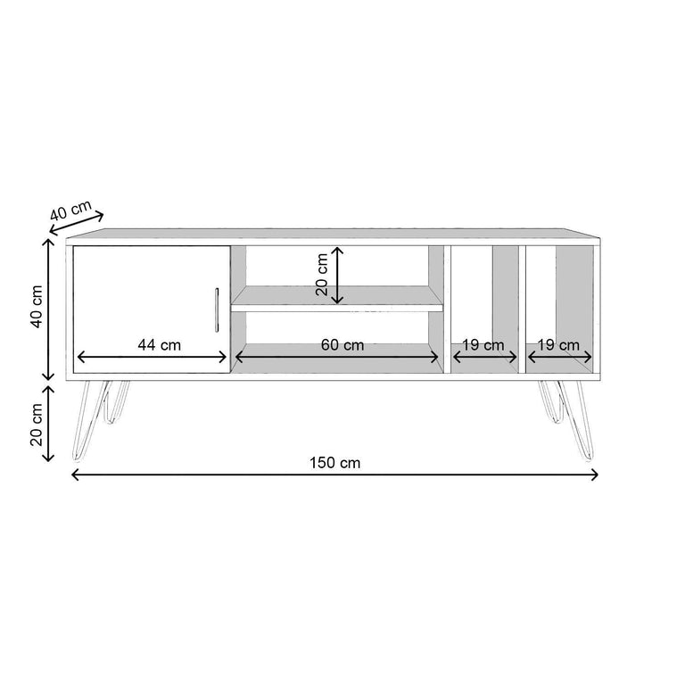 TV-meubel Sander