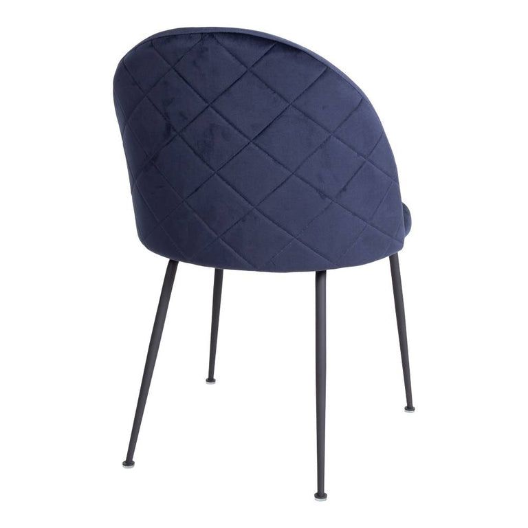 Set van 2 eetkamerstoelen Genève velvet