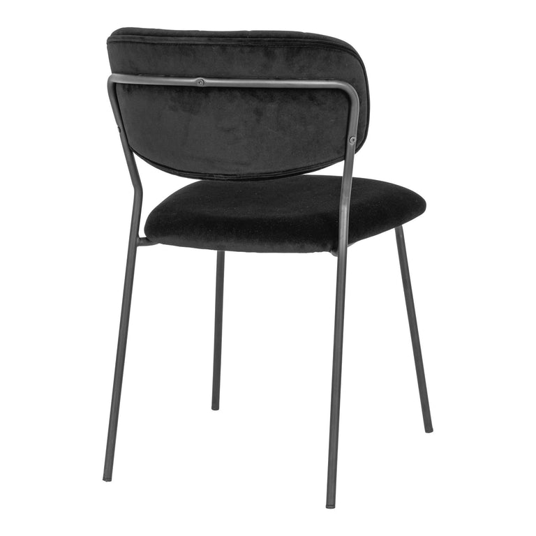 Set van 2 eetkamerstoelen Alicante velvet