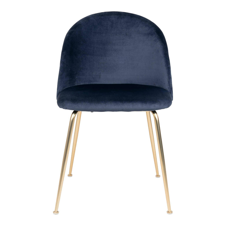 Set van 2 eetkamerstoelen Geneve velvet