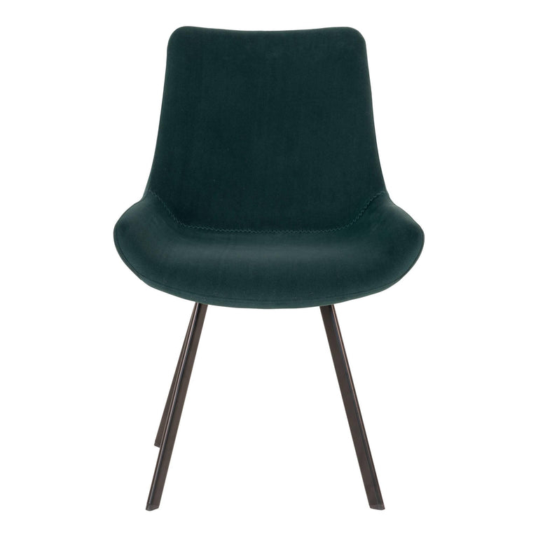 Set van 2 eetkamerstoelen Memphis velvet