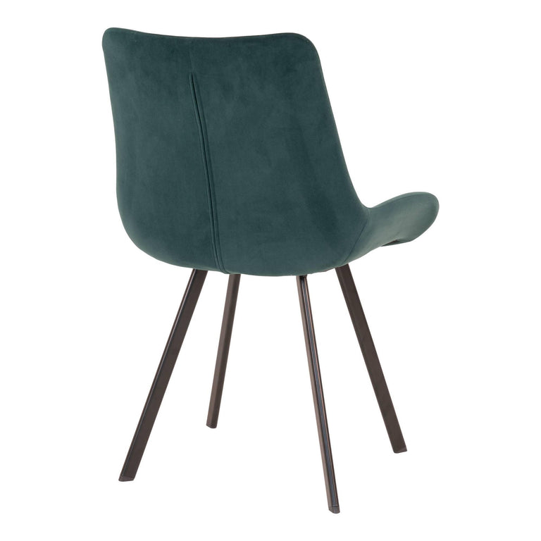 Set van 2 eetkamerstoelen Memphis velvet