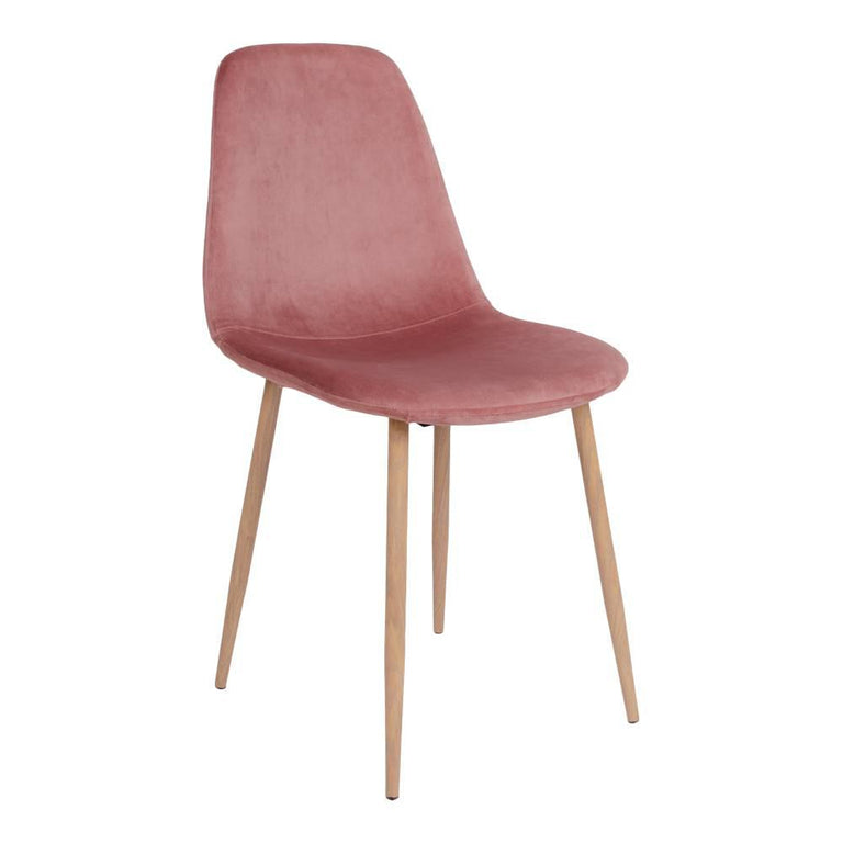 Set van 2 eetkamerstoelen Stockholm velvet