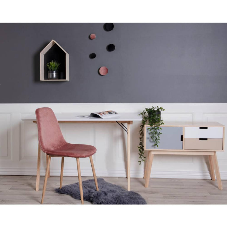 Set van 2 eetkamerstoelen Stockholm velvet