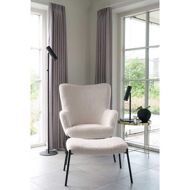 Fauteuil Glasgow teddystof