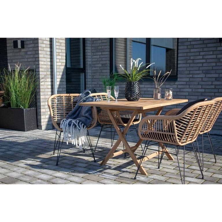 Set van 2 tuinstoelen Trieste