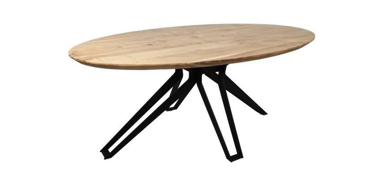 Eettafel Zurich ovaal acacia