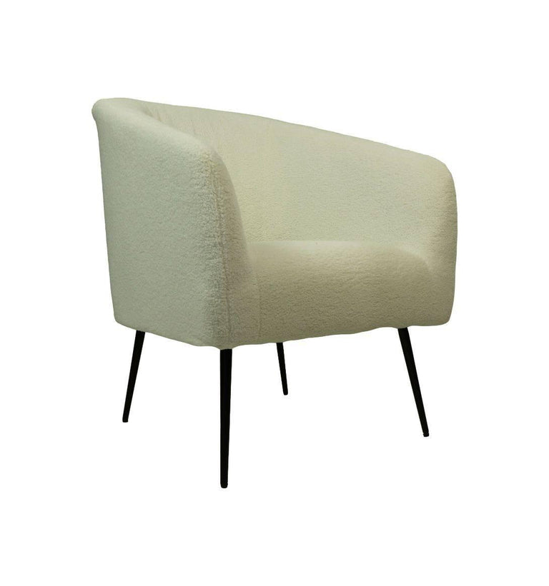 Fauteuil May boucle