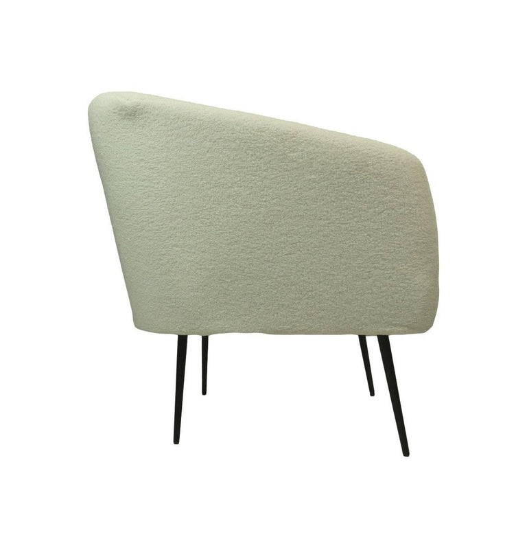 Fauteuil May boucle