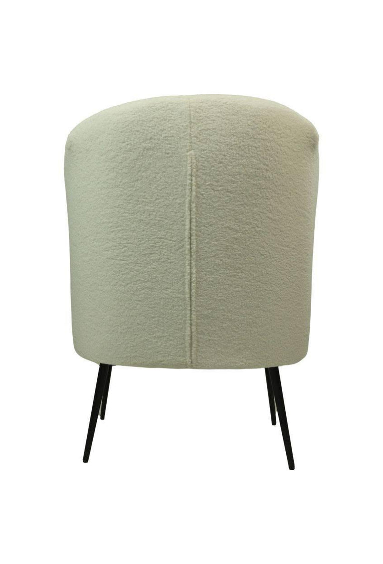 Fauteuil May boucle