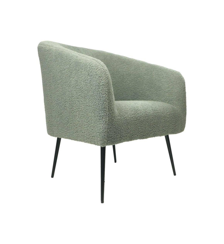 Fauteuil May boucle