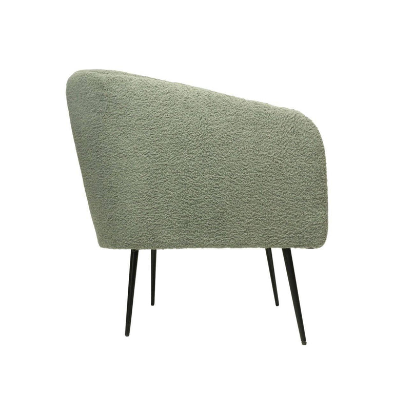 Fauteuil May boucle