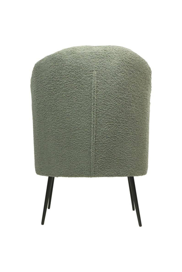 Fauteuil May boucle