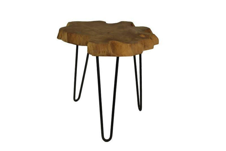 Salontafel Hairpin teak