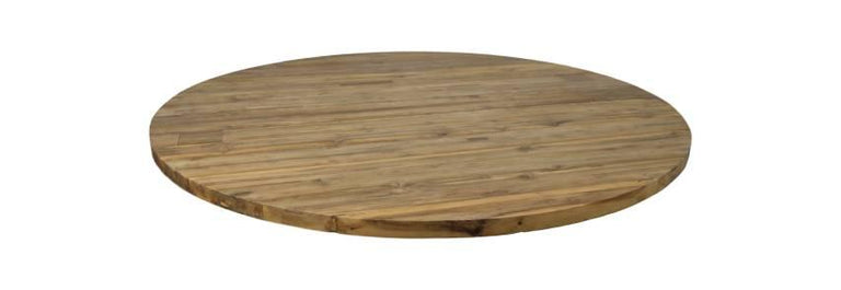 Tafelblad Wendy rond teak