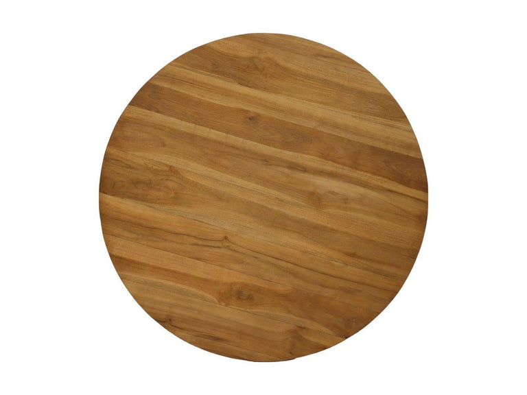 Tafelblad Zurich rond teak