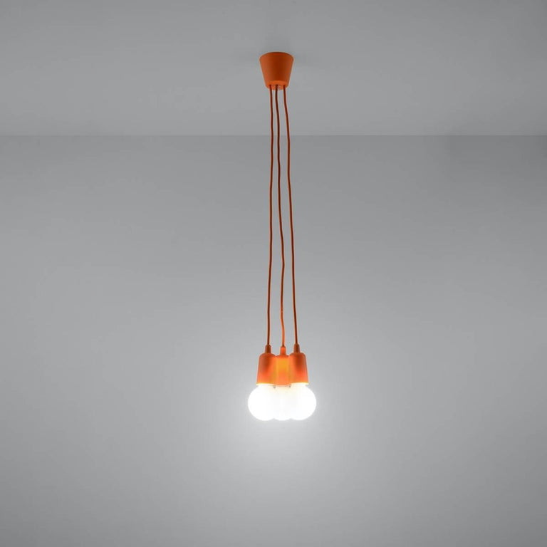 3-lichts hanglamp Diego