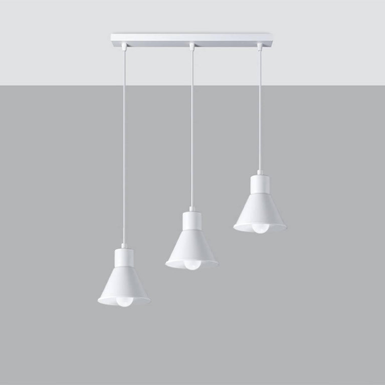 3-lichts hanglamp Taleja met E27 fitting