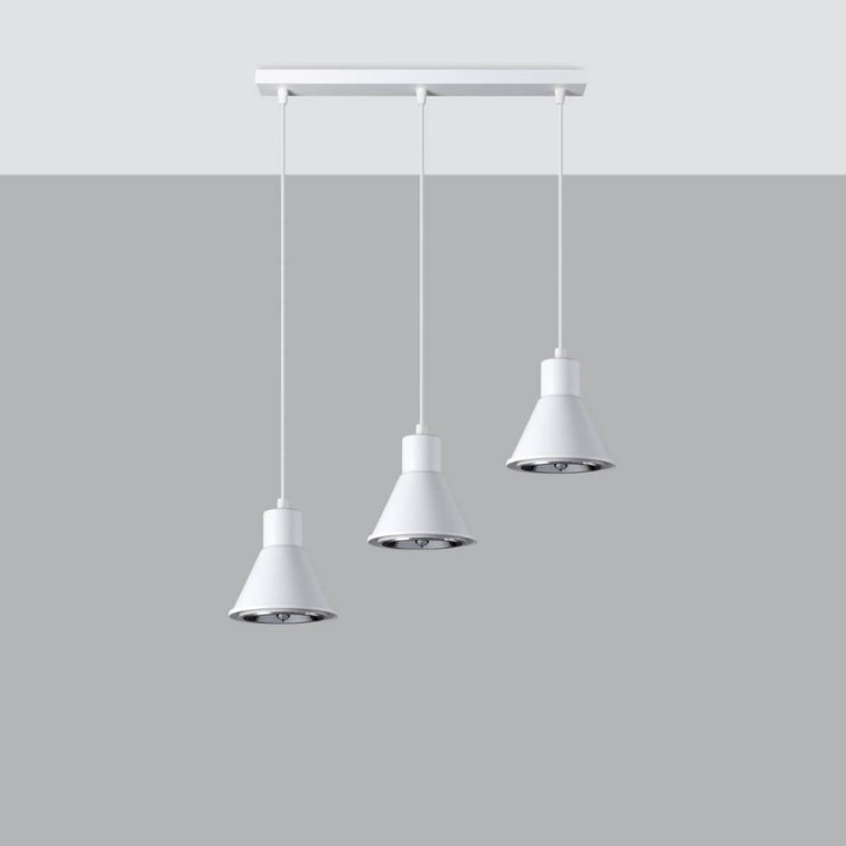 3-lichts hanglamp Taleja met Es111 fitting