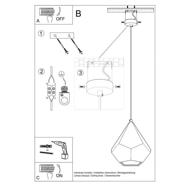 Hanglamp Pavlus keramiek