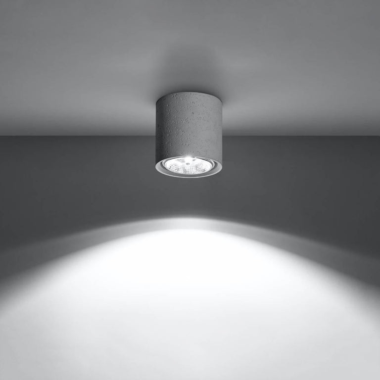 Plafondlamp Cullo beton