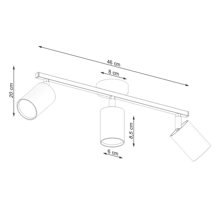 Plafondlamp Lommi