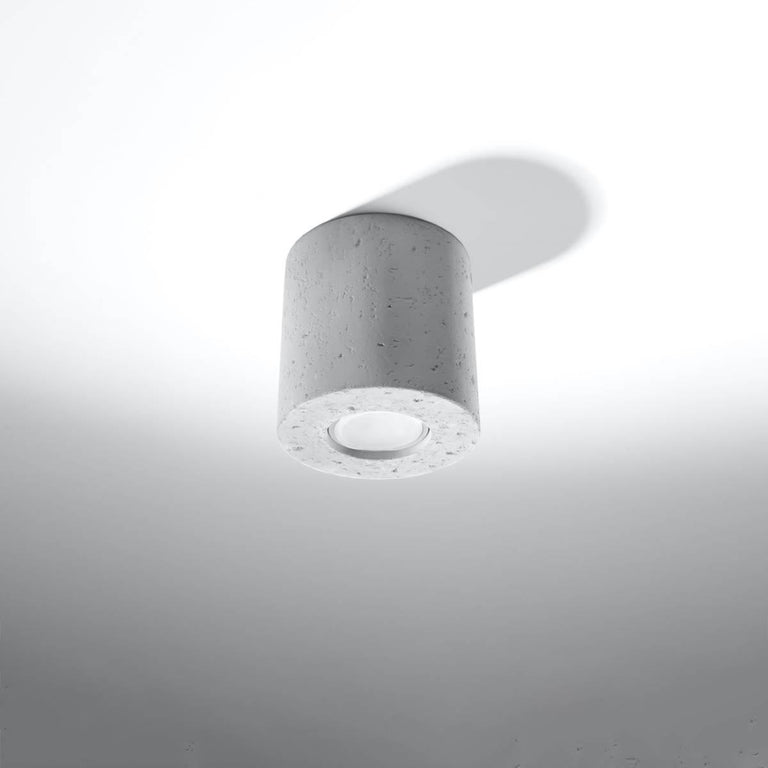 Plafondlamp Orbis beton