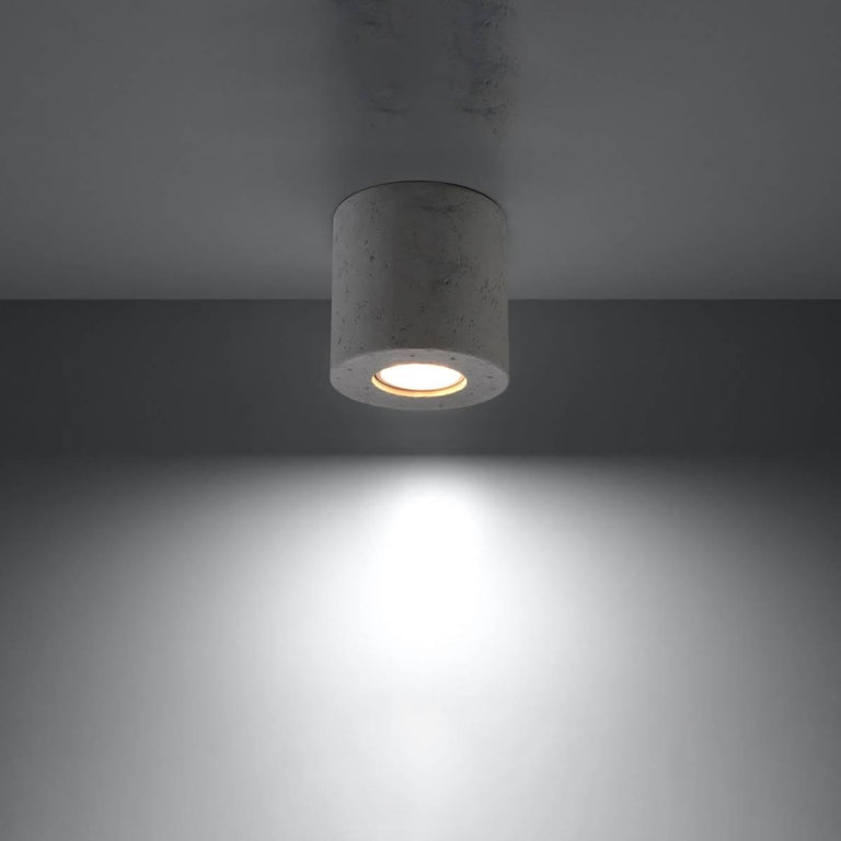 Plafondlamp Orbis beton