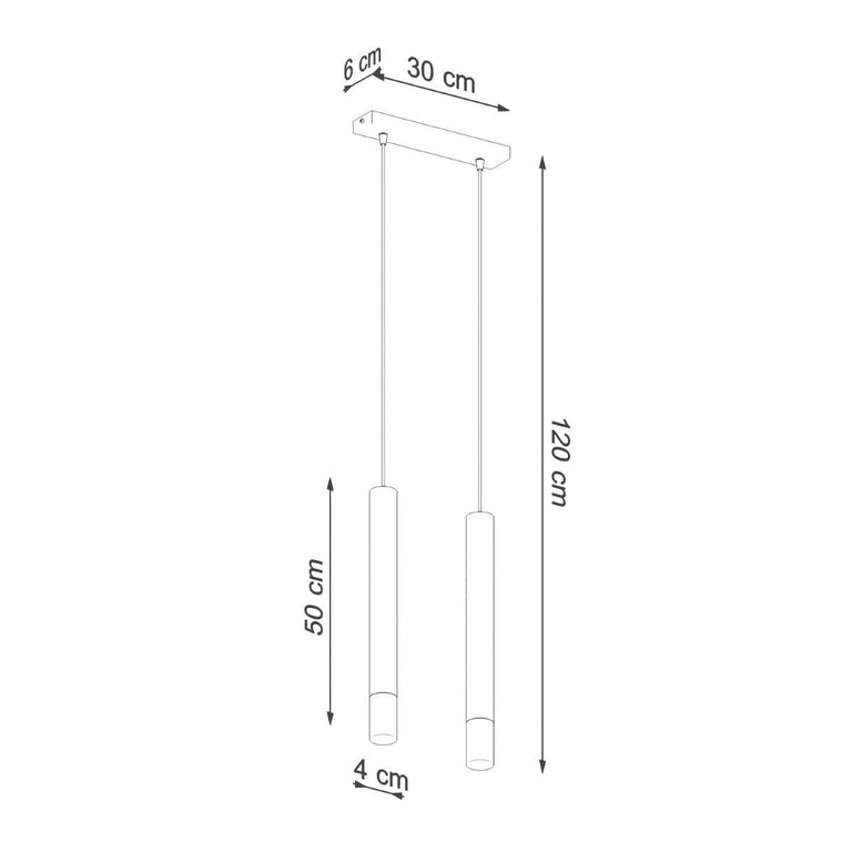 Set van 2 hanglampen Wezyr