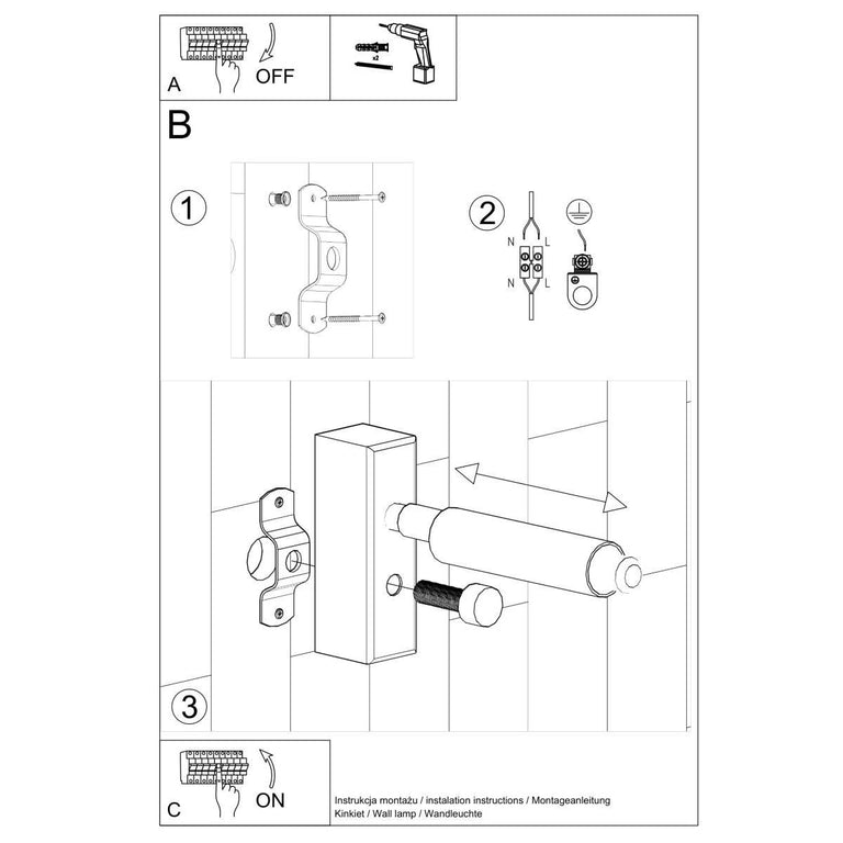 Wandlamp Eyetech