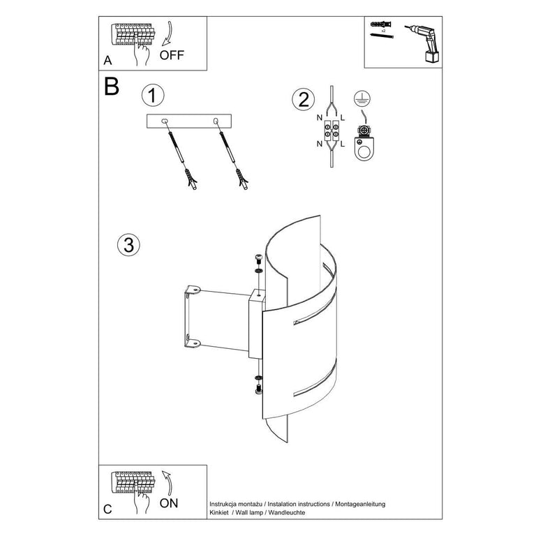 Wandlamp Hestia