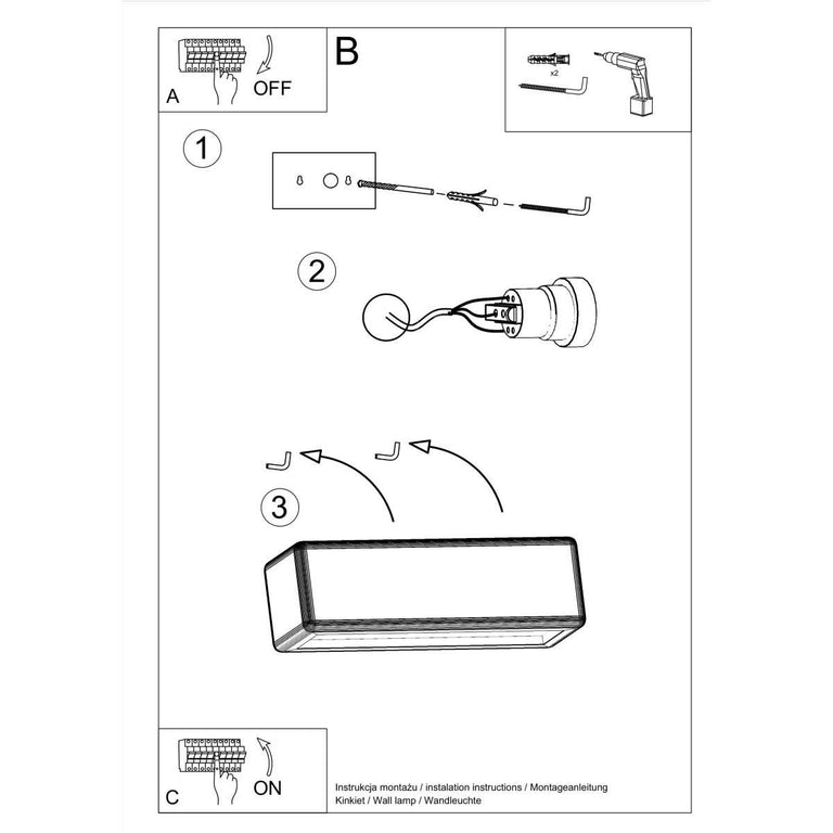 Wandlamp Keramiek Subani