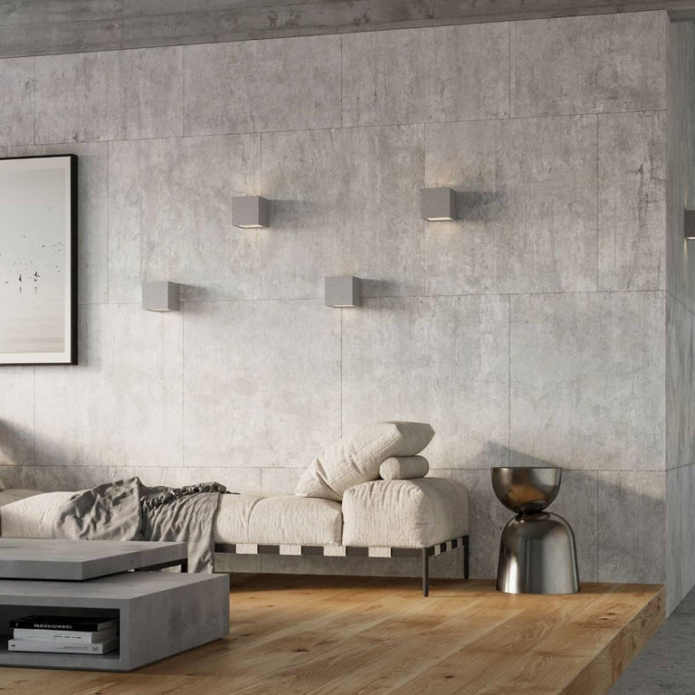 Wandlamp Leo beton