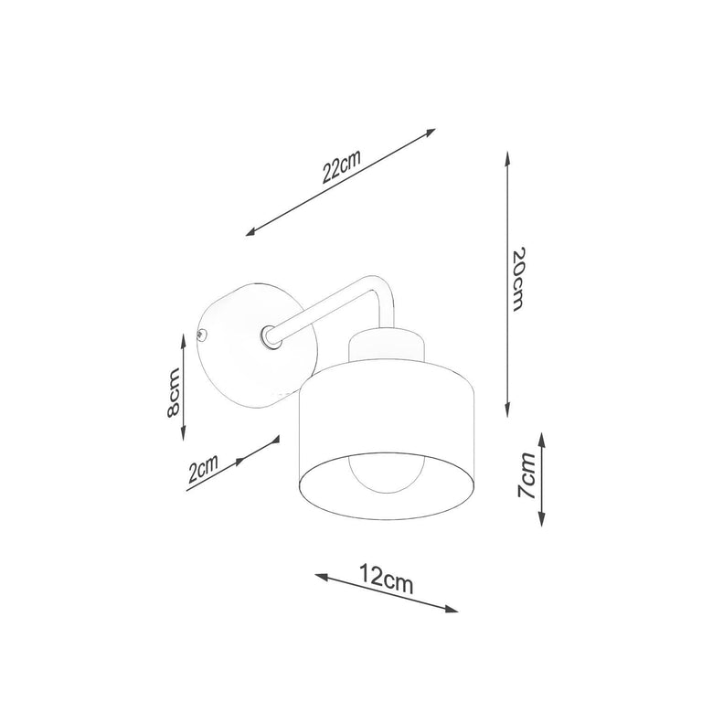 Wandlamp Savro