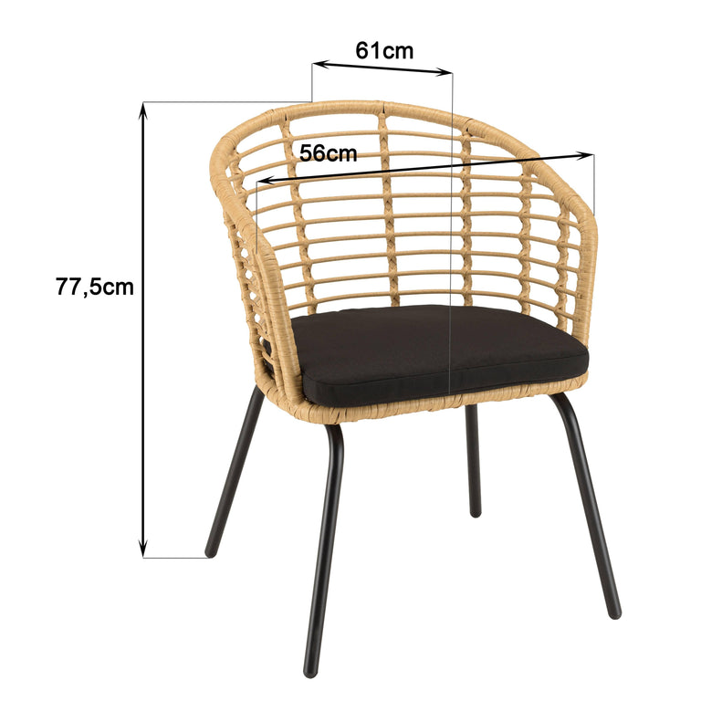 2-persoons tuinset Mala