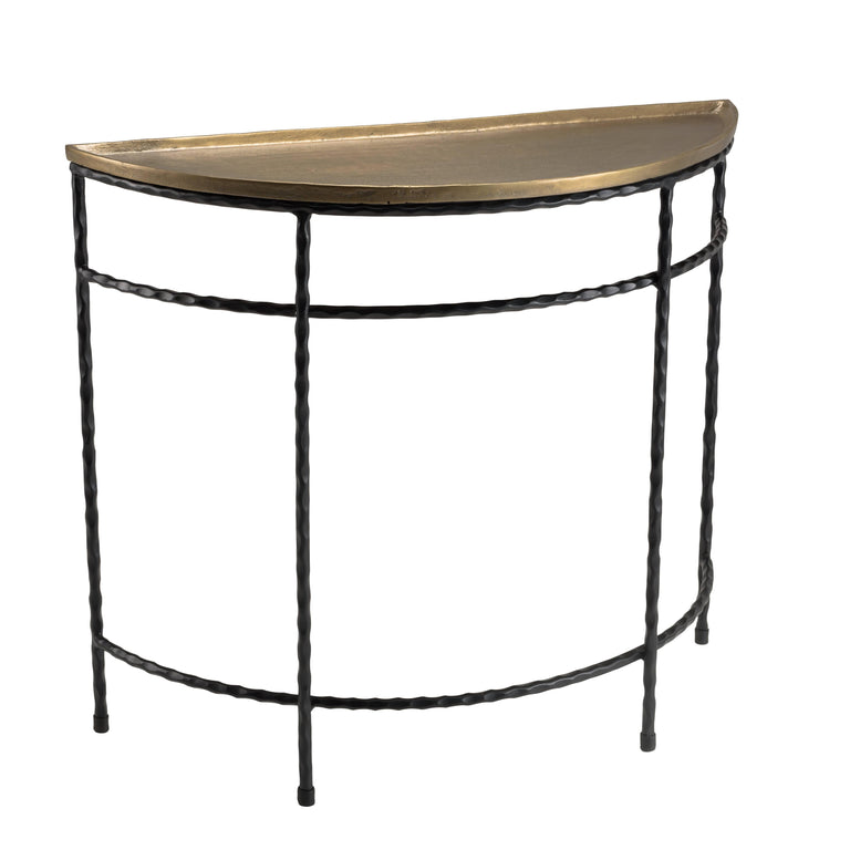 Console tafel Half Moon