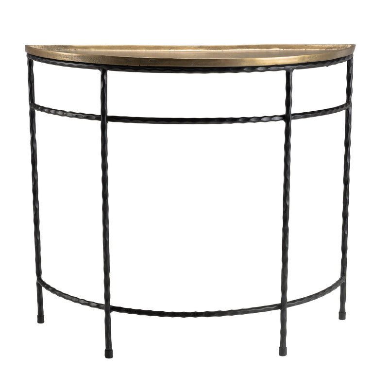 Console tafel Half Moon